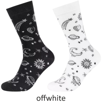 Fun Socks Unisex Socken 2 Paar Motifs Organic Cotton