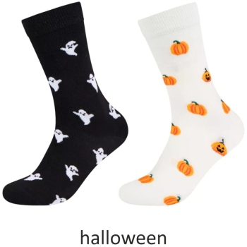 Preview: Fun Socks Unisex Socken 2 Paar Motifs Organic Cotton