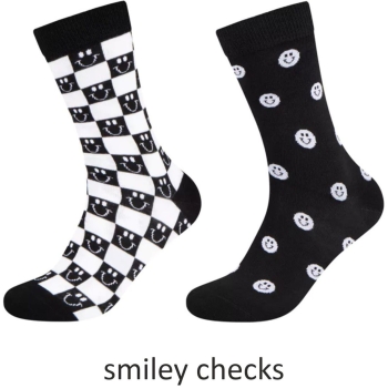 Preview: Fun Socks Unisex Socken 2 Paar Motifs Organic Cotton