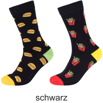 Fun Socks Unisex Socken 2 Paar Motifs Organic Cotton