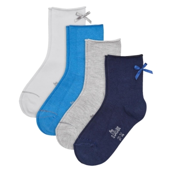 s.Oliver Kinder Quarter Fashion Socks 4 Paar