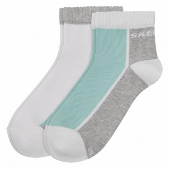 Skechers Damen Quarter 2 Paar