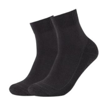 Skechers Unisex Basic Cushioned Quarter 2 Paar
