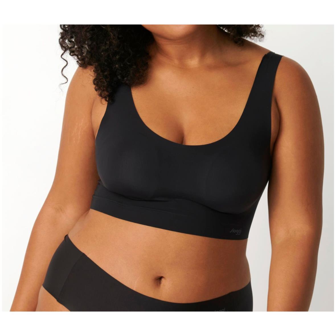Sloggi Damen Bustier ZERO Feel BH ohne Bügel Top nahtlos ohne Verschluss - Bild 1 von 6