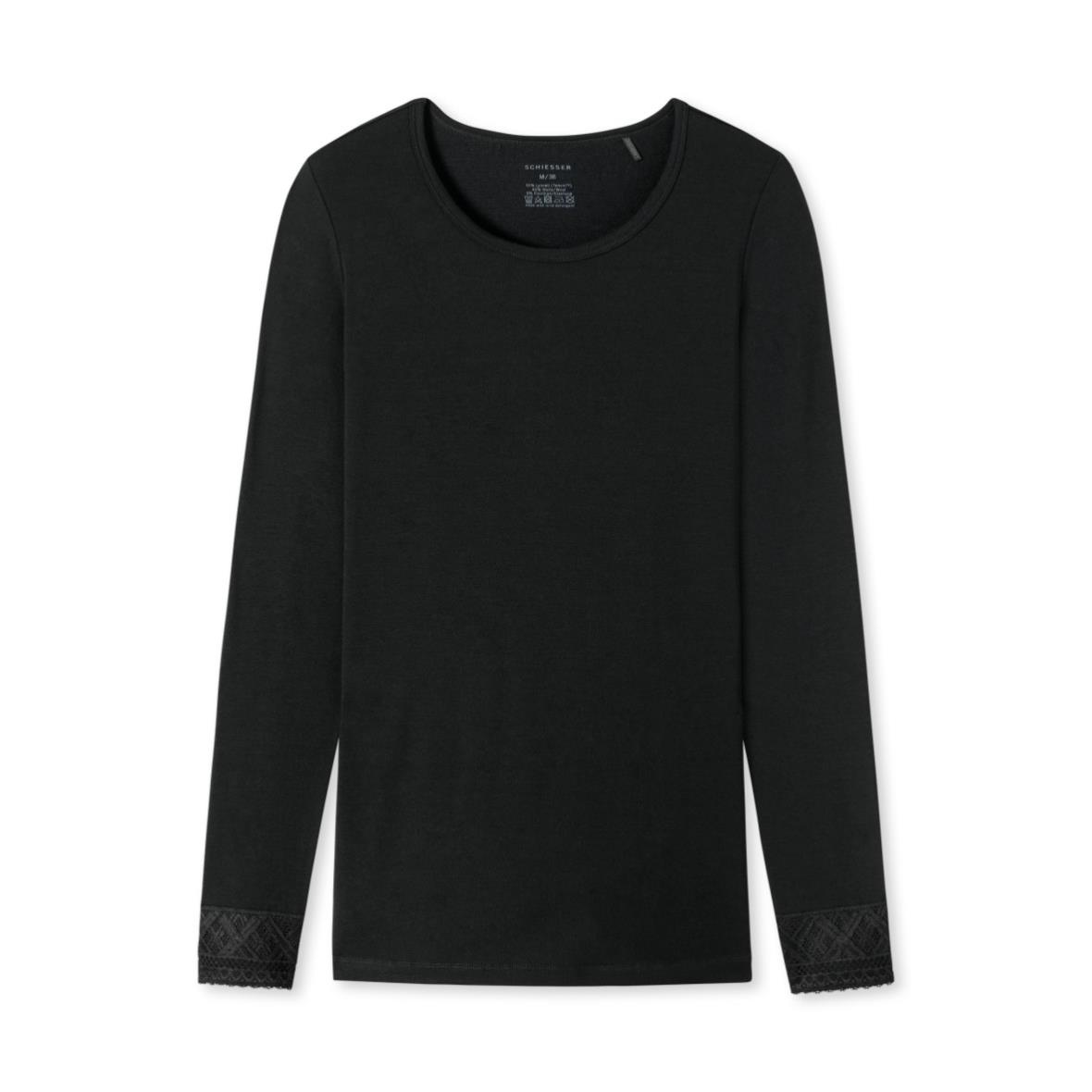 Wolle/Tencel premium Shirt Siemers Online-Shop Damen Schiesser - langarm selected! Unterhemd