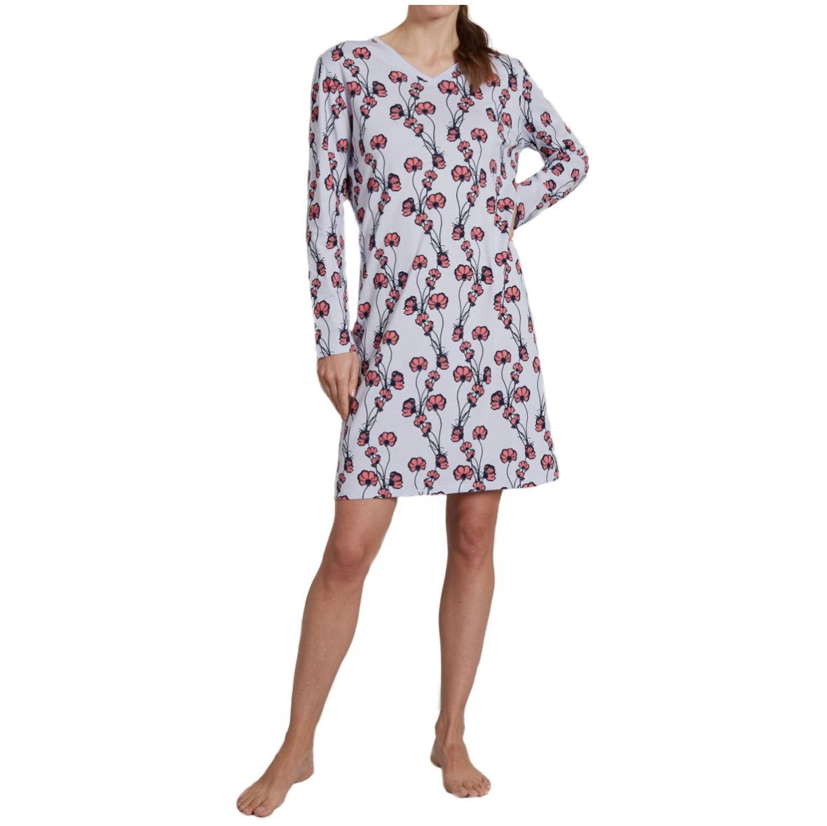 Götzburg Damen langarm Nachthemd Pure Cotton - Siemers Online-Shop