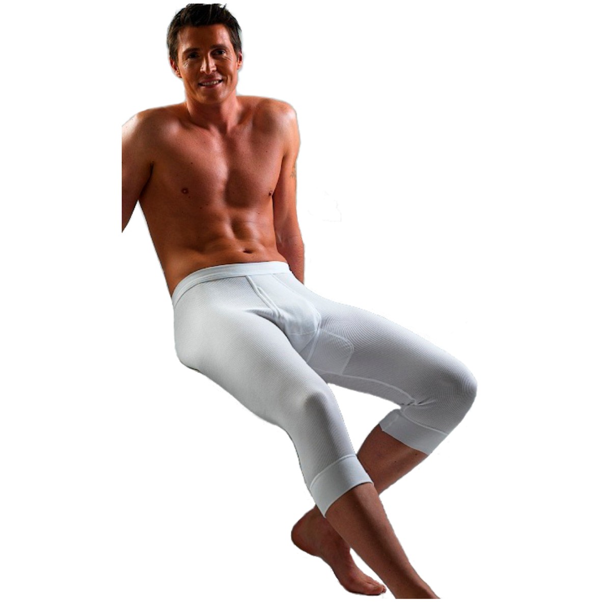 Ammann Herren 3/4 lange Unterhose Doppelripp Exquisit Hose 3/4 lang - Siemers Online-Shop