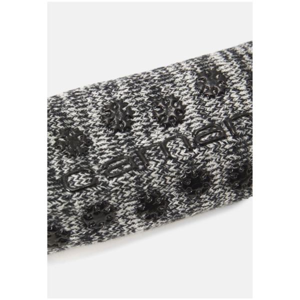 Camano Damen Quarter Socken Warm & Cozy ABS-Antirutschsocken mit Noppen 1 Paar