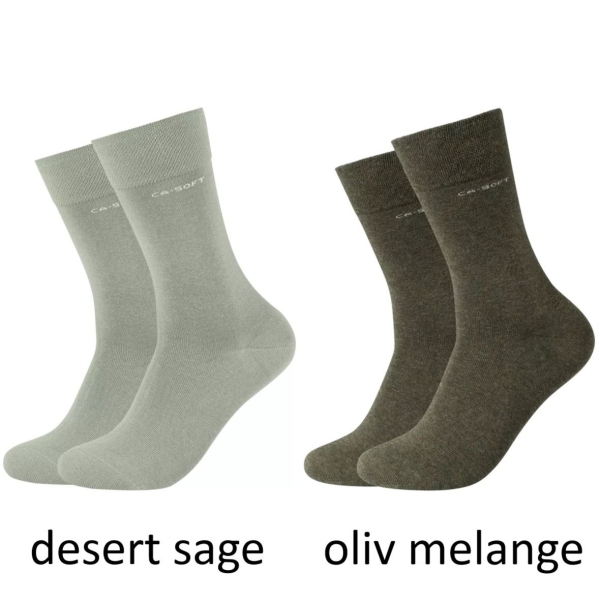 Camano Unisex Ca-Soft Cotton Socks 2 Paar