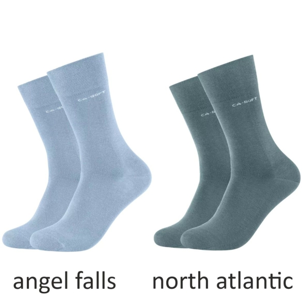 Camano Unisex Ca-Soft Cotton Socks 2 Paar
