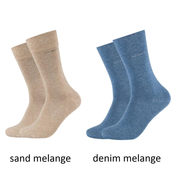 Camano Unisex Ca-Soft Cotton Socks ohne Gummidruck 8 Paar