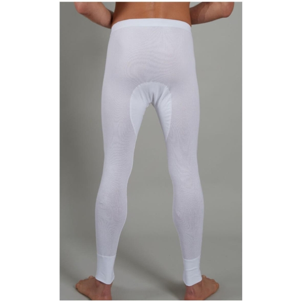 Ceceba Herren lange Unterhose Classic Feinripp Hose lang