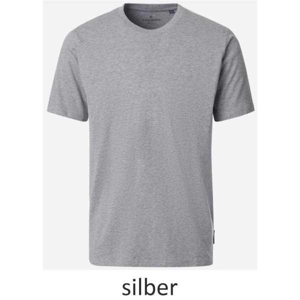 Casa Moda Herren halbarm T-Shirt Rundhals
