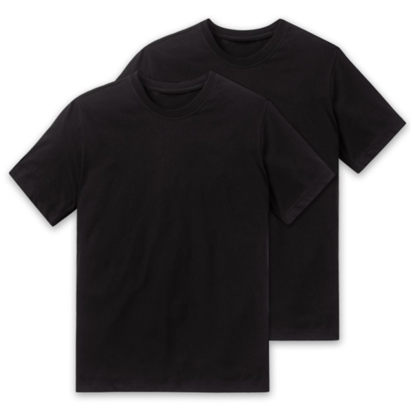 Schiesser Herren halbarm T-Shirts Essentials 2er Pack American Shirts