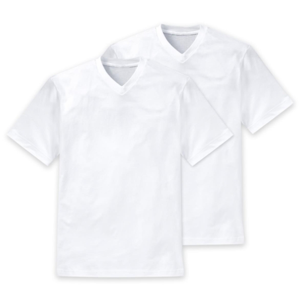 Schiesser Herren halbarm T-Shirts Essentials 2er Pack American Shirts