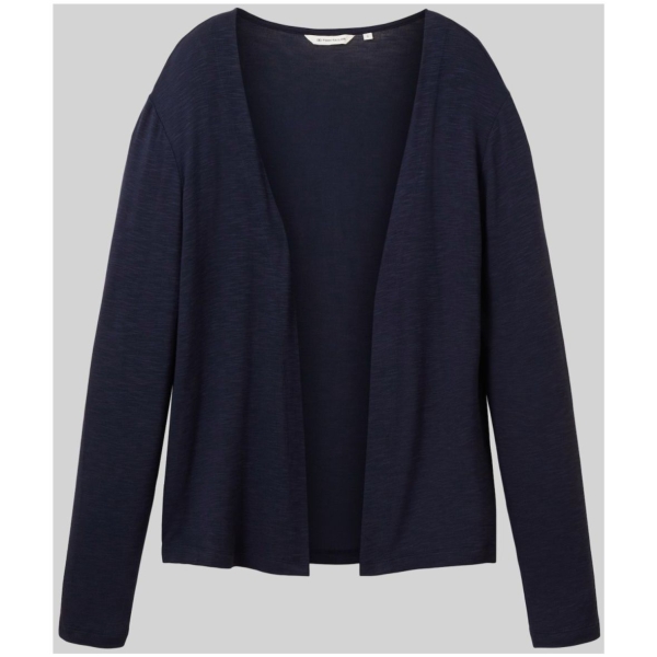 Tom Tailor Damen Cardigan Basic Sommer Strickjacke