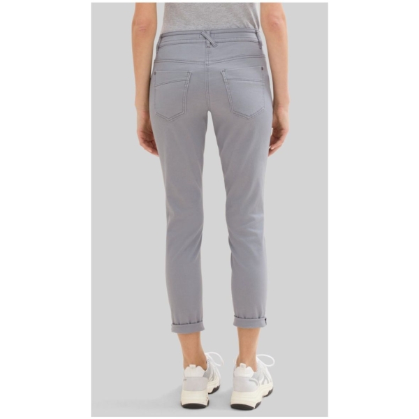 Tom Tailor Damen Hose Tapered Relaxed mit Kordelzug