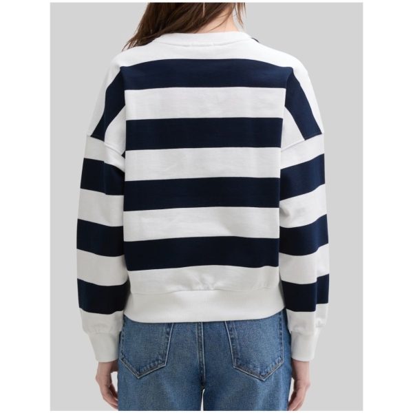 Tom Tailor Damen Sweatshirt Loose Fit Crewneck