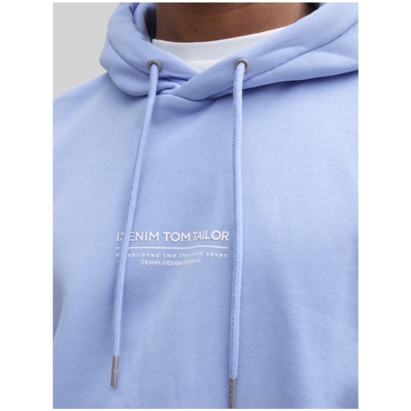 Tom Tailor Herren Sweatshirt Hoodie mit Logo-Print