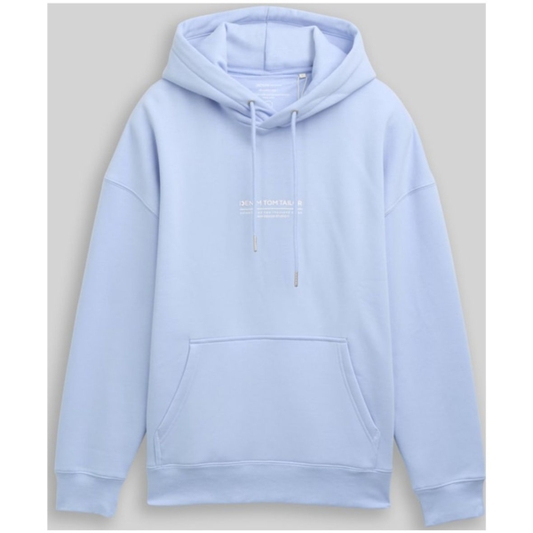 Tom Tailor Herren Sweatshirt Hoodie mit Logo-Print