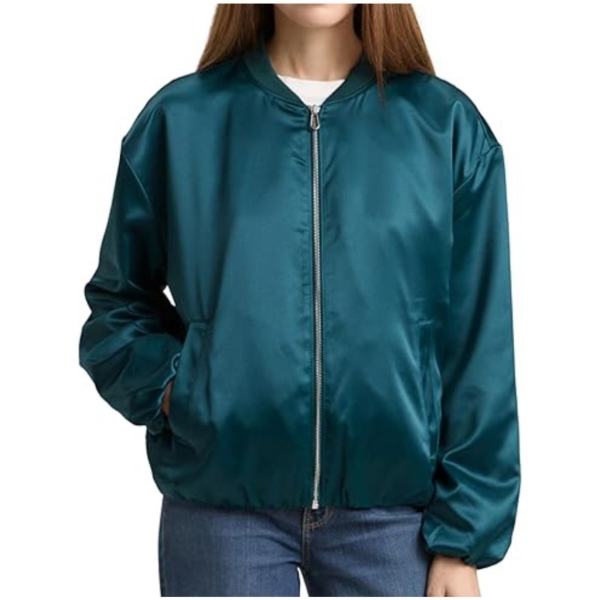 Tom Tailor Damen langarm Blouson-Jacke