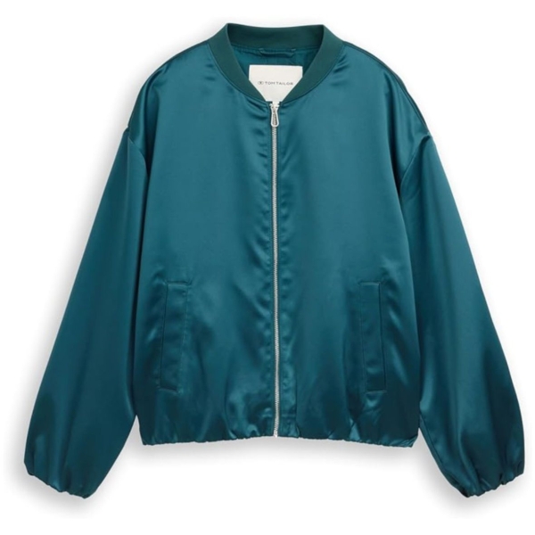 Tom Tailor Damen langarm Blouson-Jacke