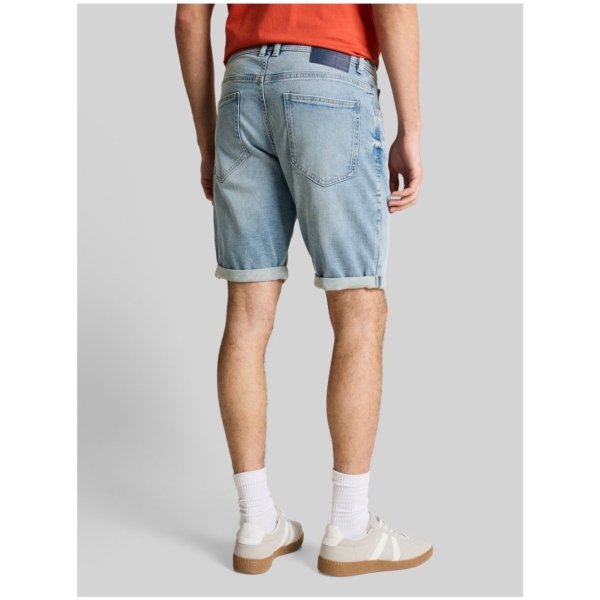 Tom Tailor Herren Jeans Shorts Regular Slim Fit