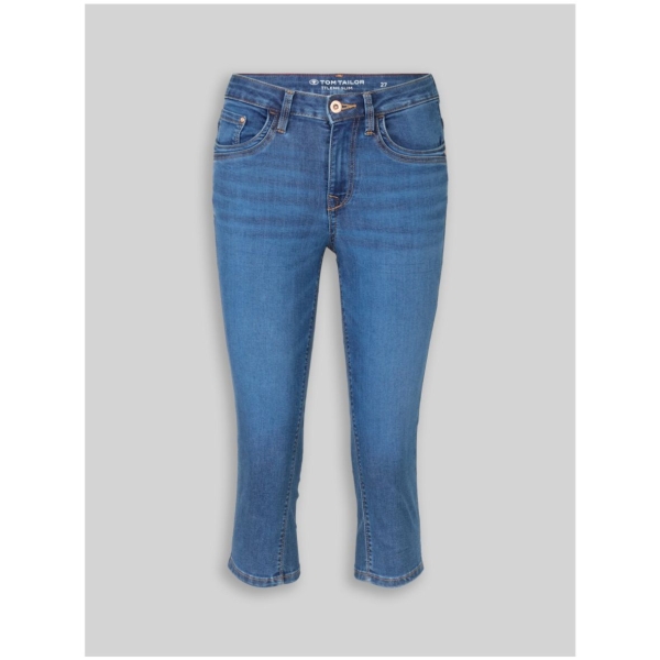 Tom Tailor Damen Capri Jeans Slim cropped Fit