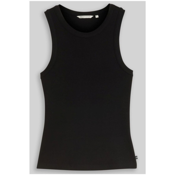 Tom Tailor Damen Top mit Rippstruktur Slim Fit