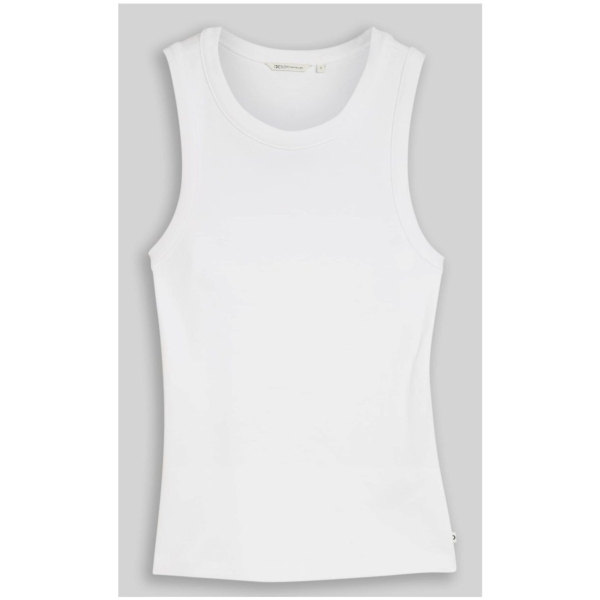 Tom Tailor Damen Top mit Rippstruktur Slim Fit