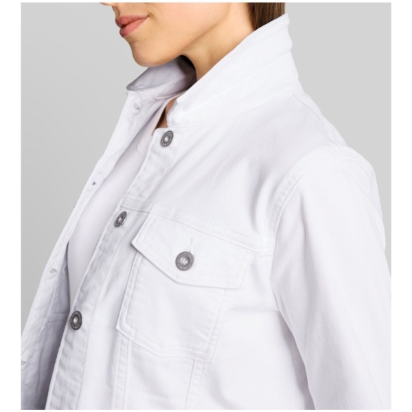 Tom Tailor Damen Jeansjacke mit Brusttaschen