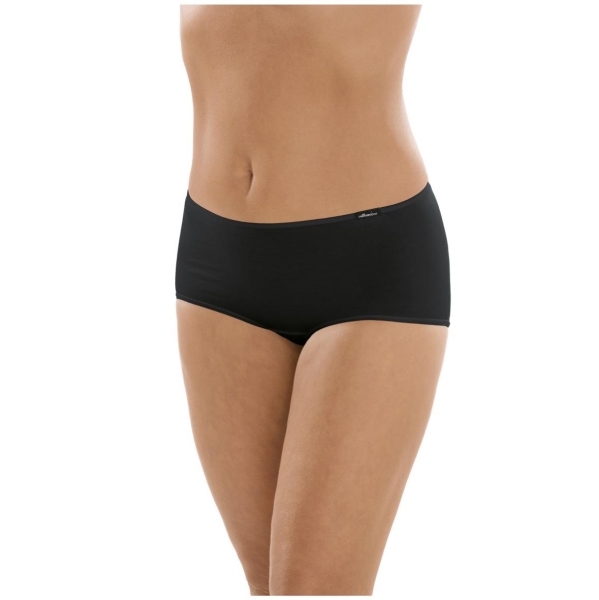 Comazo Damen Pants Black Slip Hotpants