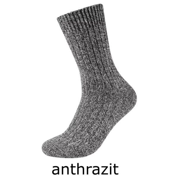 Camano Unisex Socken Warm & Cozy 1 Paar Mouline Boot