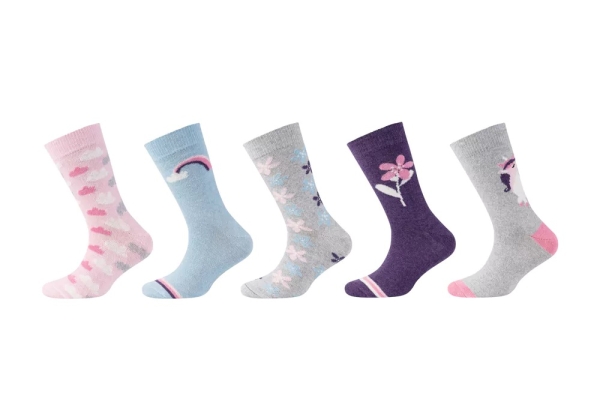 Camano Kinder Fashion Socken 5 Paar Ca-Soft
