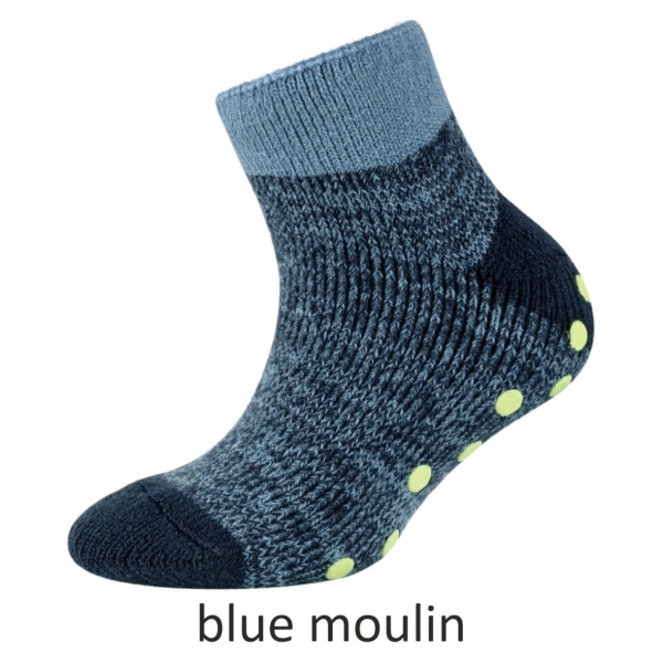 Camano Kinder Quarter Socken Fashion Warm-Up ABS-Antirutschsocken mit Noppen 1 Paar