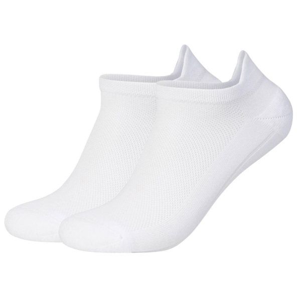Camano Unisex Flap Sneaker Socken 2 Paar Ca-Soft Organic Cotton ohne Gummidruck
