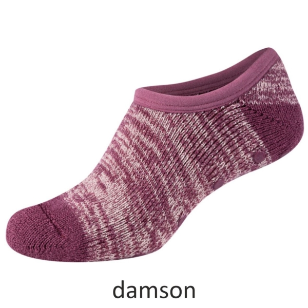 Camano Damen Sneaker Socken Warm & Cozy ABS-Antirutschsocken mit Noppen 1 Paar Mouline Cosy