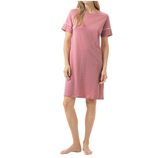Mey Damen kurzarm Nachthemd Crochet Dots