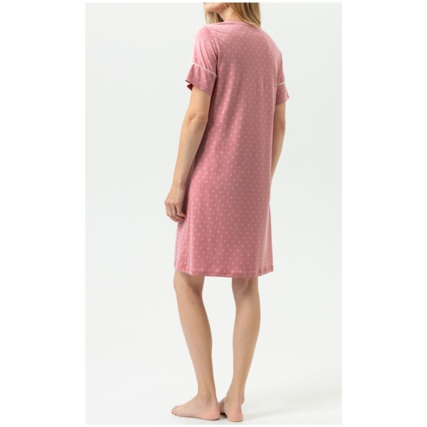 Mey Damen kurzarm Nachthemd Crochet Dots