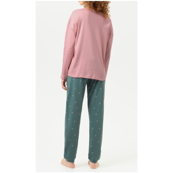 Mey Damen langarm Schlafanzug Little Berries