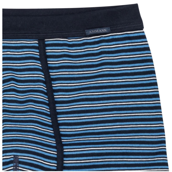 Ammann Herren Pants mit Eingriff Feinripp Hose kurz