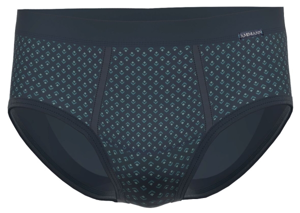 Ammann Herren Slip mit Eingriff Fashion Feinripp