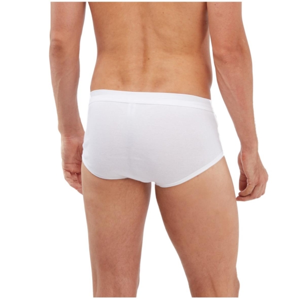 Schöller Herren Slips mit Eingriff Hermes 5er Pack Feinripp