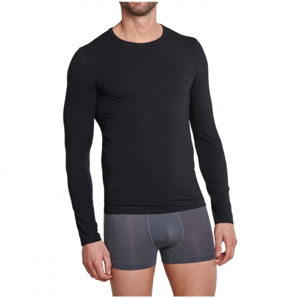 Schiesser Herren langarm Unterhemd Personal Fit 1/1 Arm Shirt