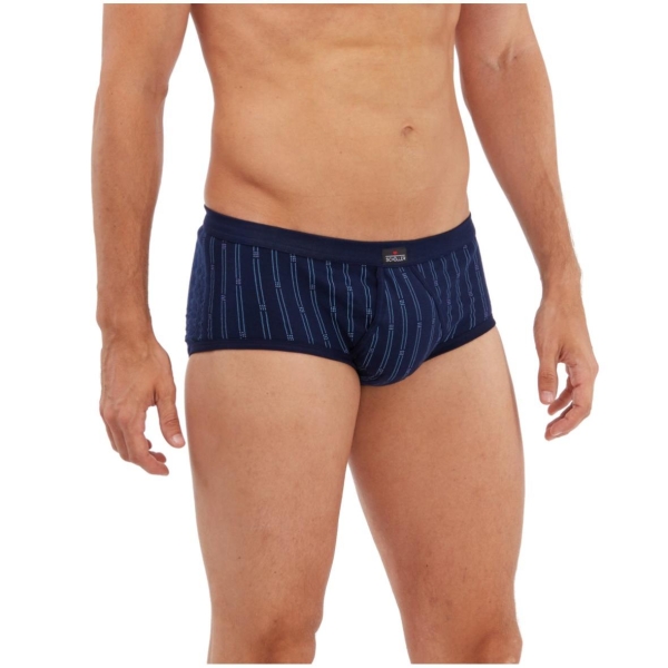 Schöller Herren Slips mit Eingriff Poseidon 5er Pack Feinripp