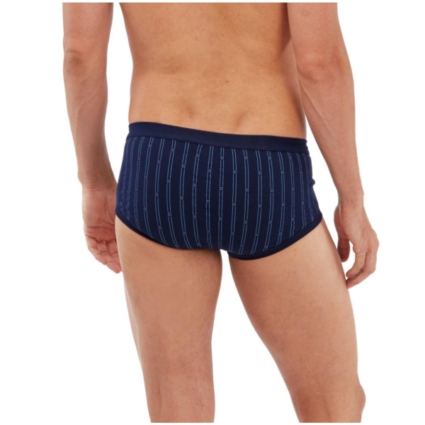 Schöller Herren Slips mit Eingriff Poseidon 5er Pack Feinripp