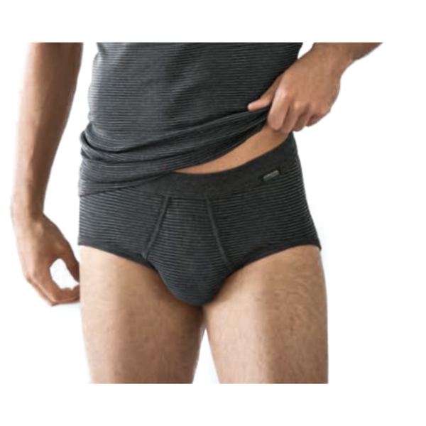 Ammann Herren Slip mit Eingriff Jeans