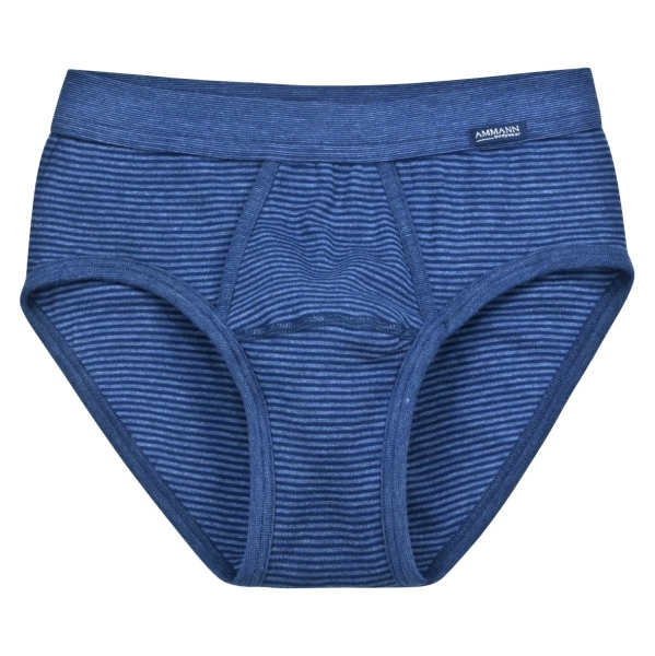 Ammann Herren Slip mit Eingriff Jeans