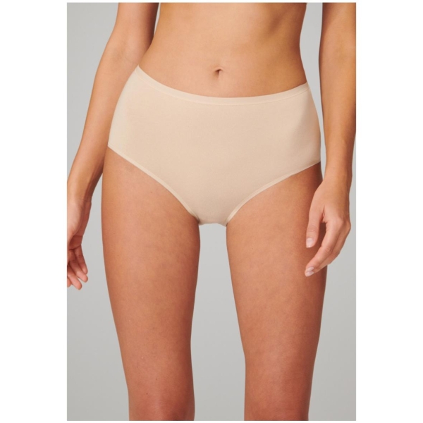 Schiesser Damen Slips 95/5 2er Pack Midislip Organic Cotton