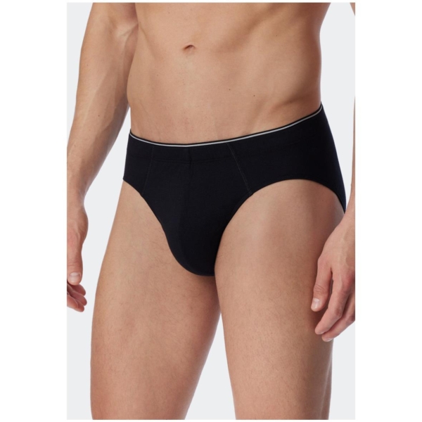 Schiesser Herren Slip ohne Eingriff 95/5 Supermini Organic Cotton
